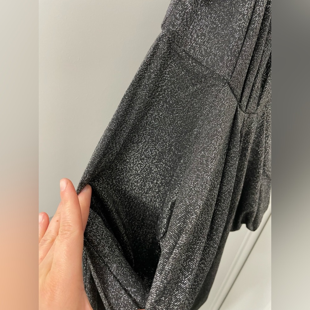 NWT | BCBGenaration| Midi Metalic Black Dress | Small - Picture 11 of 14